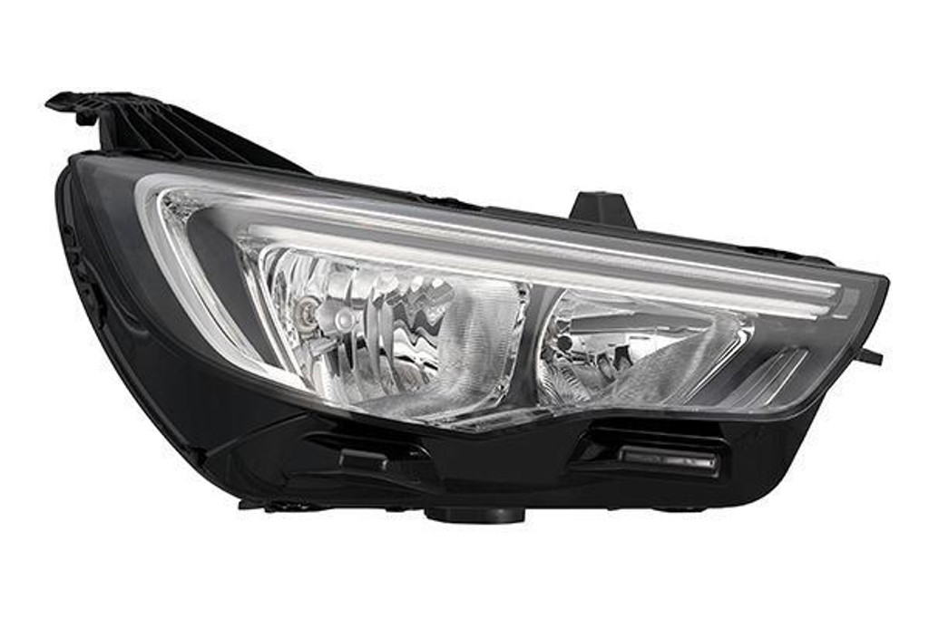 Headlight right halogen LED DRL Vauxhall Grandland X 17-21