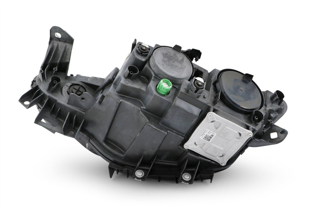 Headlight right halogen LED DRL black Fiat Tipo 15-