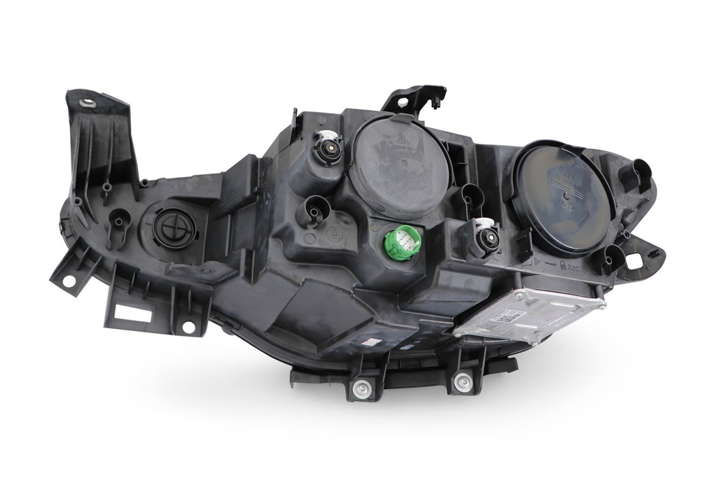 Headlight right halogen LED DRL black Fiat Tipo 15-