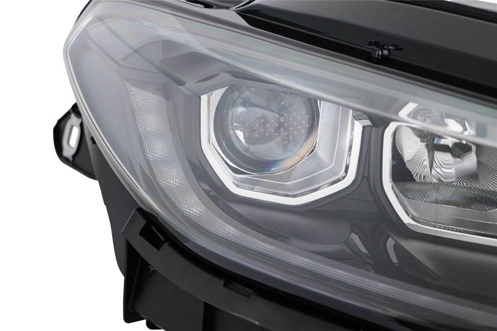 Headlight right xenon LED DRL black Fiat Tipo 15- 