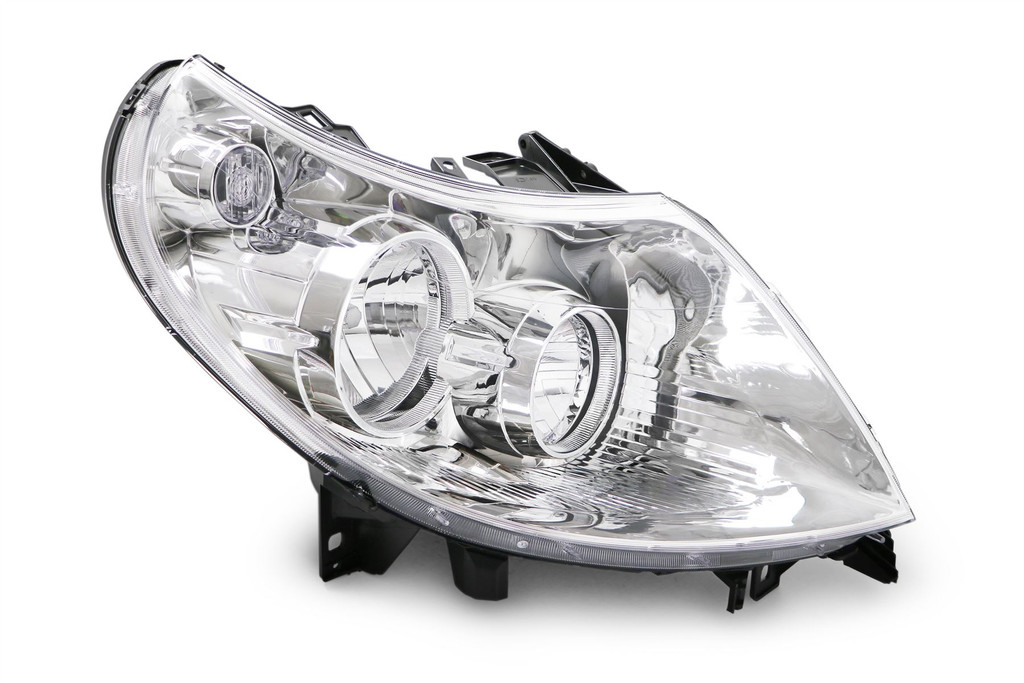 Headlights set chrome Peugeot Boxer 11-14 