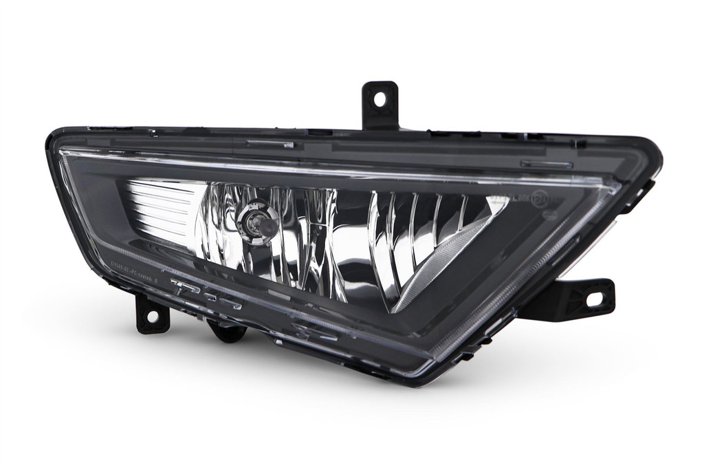 Front fog light right FR bumper with cornering Seat Leon 12-16 