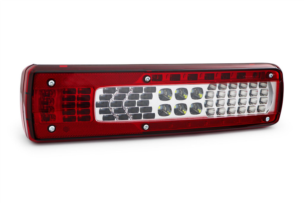 Rear light left LED with number plate light Volvo FH4 FM4 12- 