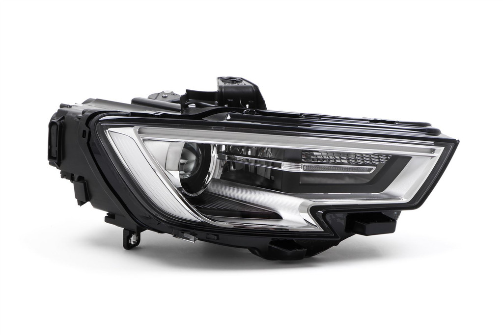 Headlight right bi-xenon LED DRL Audi A3 16-19 