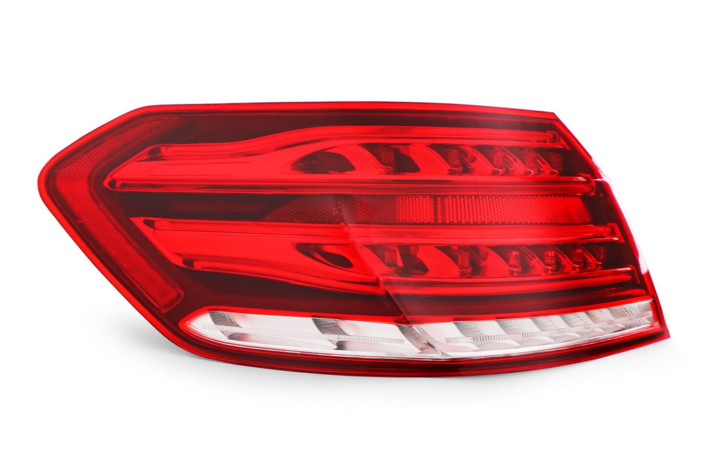 Rear light left LED red outer Mercedes Benz E Class W212 Saloon 12-15 