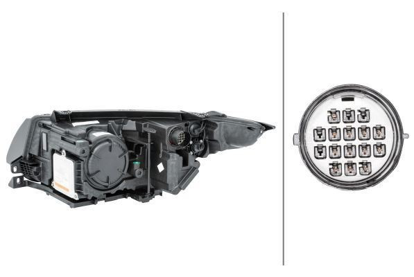 Land Rover Range Rover Evoque Headlight Right 11-19  OEM Hella