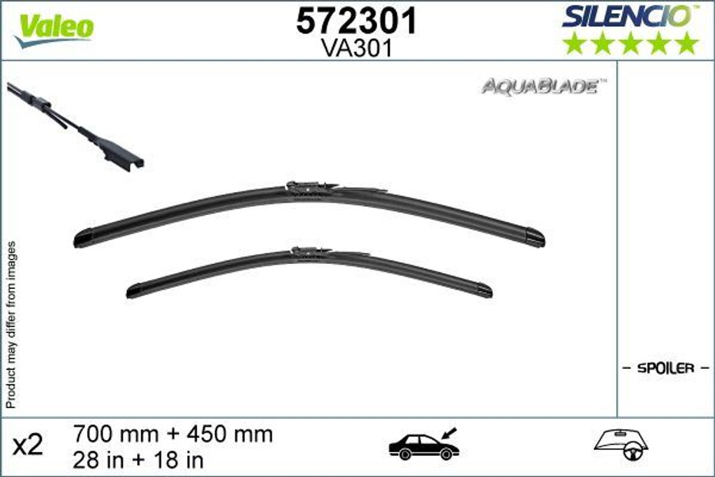 Tesla Model X Wiper Blade 15-22