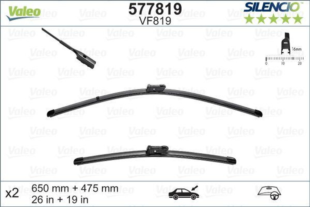 Tesla Model Y Wiper Blade 18-22 