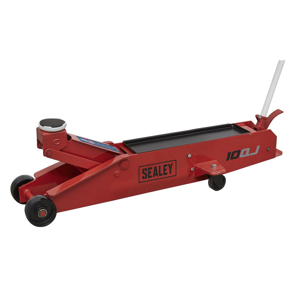 Sealey 10QJ Trolley Jack 10 Tonne Long Reach