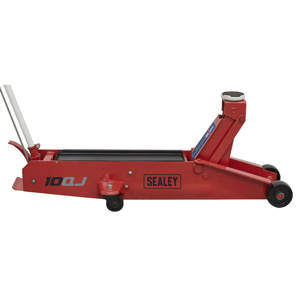 Sealey 10QJ Trolley Jack 10 Tonne Long Reach