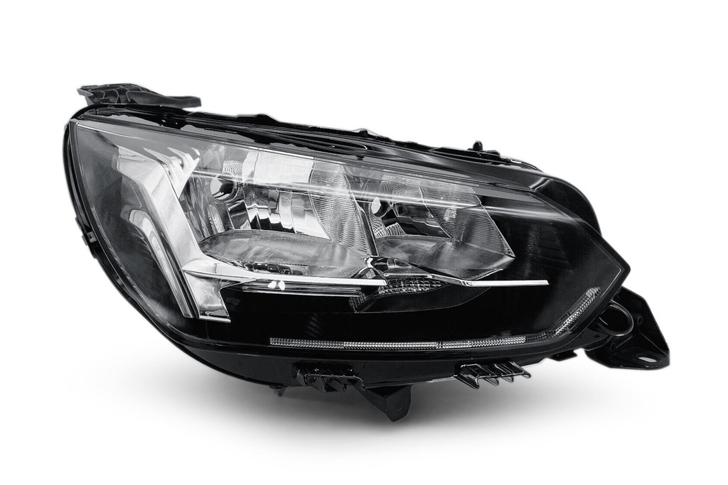 Headlight right halogen Peugeot 208 20- 