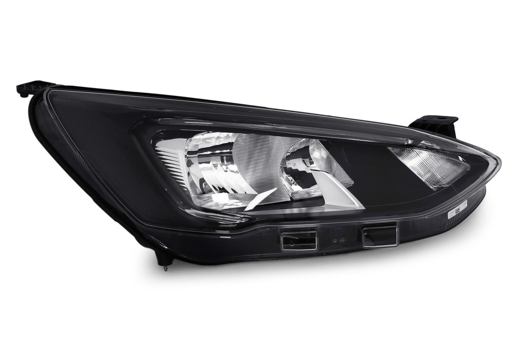 Headlight right black with LED DRL Ford Focus MK4 18- 