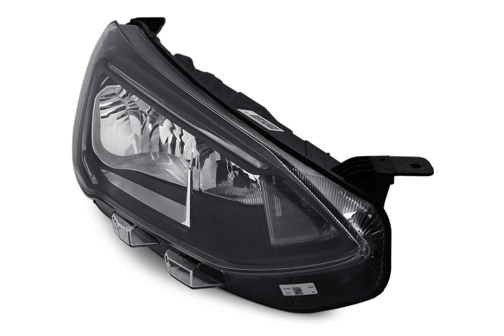 Headlight right black with LED DRL Ford Focus MK4 18- 