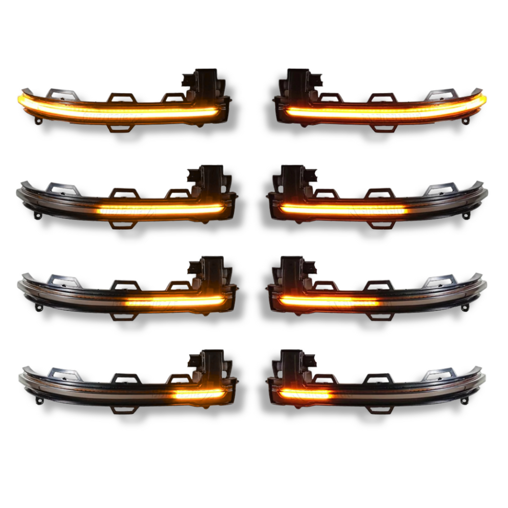 Mirror indicators set black LED dynamic BMW X5 F15 F85 14-