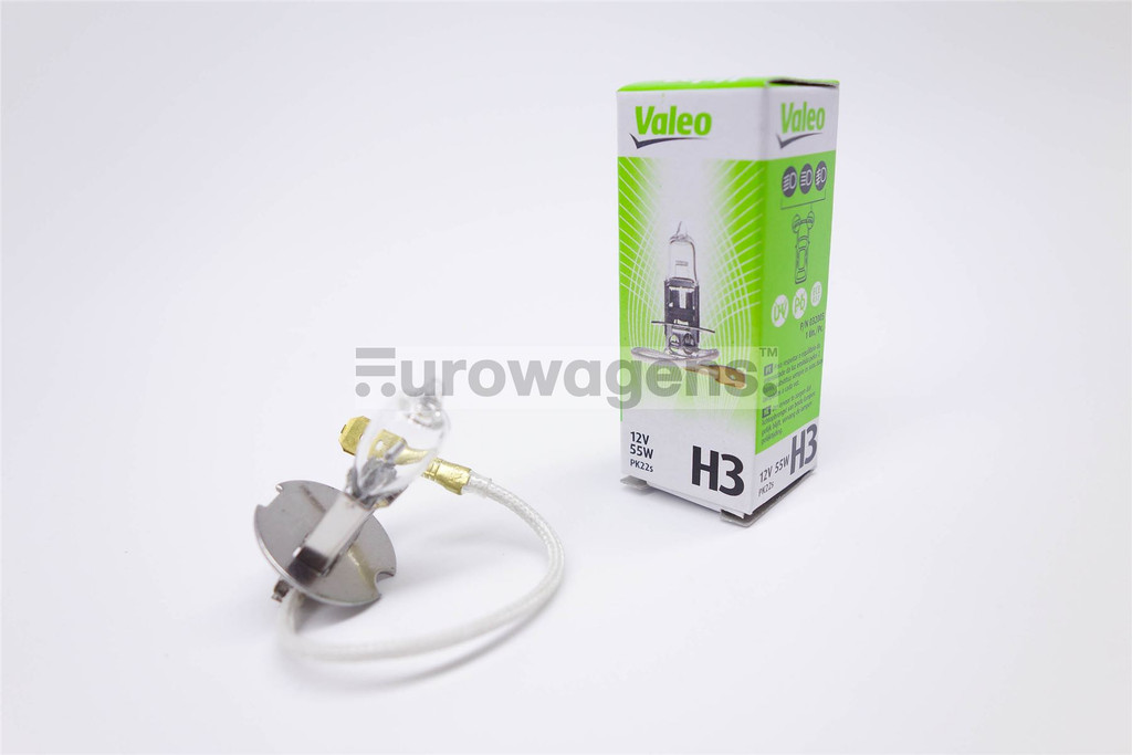 H3 Headlight fog light bulb Valeo Essential