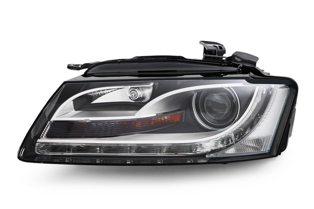 Headlight left xenon LED DRL Audi A5 07-11