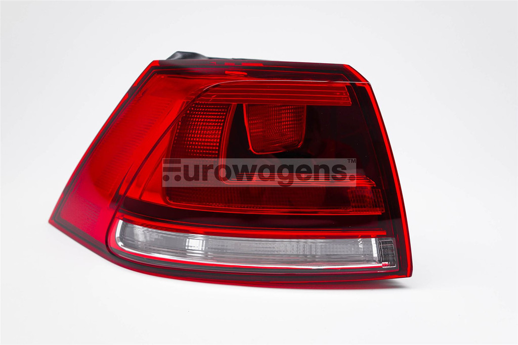 Rear light left dark red VW Golf MK7 13-16