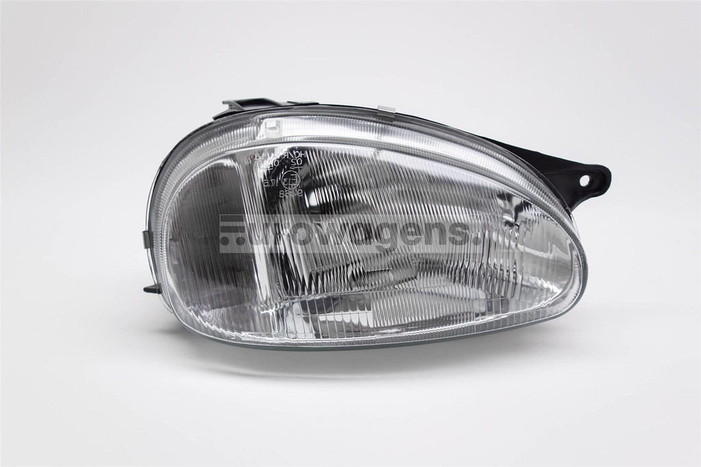 Headlight right Vauxhall Corsa B 93-00 Hatchback