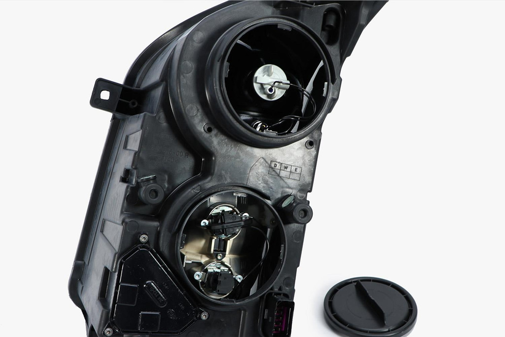 Headlight right black VW Crafter 06-12