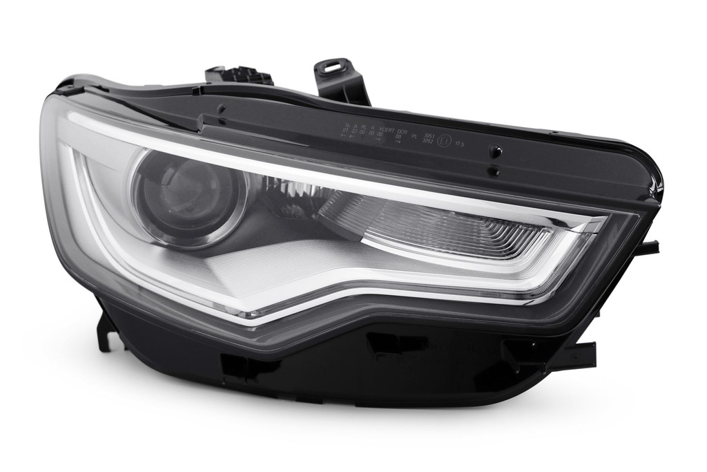 Headlight left bi-xenon LED DRL with AFS Audi A6 4G 11-14