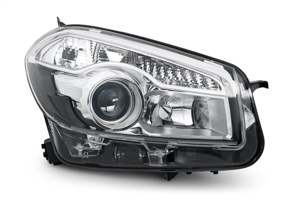 Headlight right xenon Nissan Qashqai 10-13 Hella