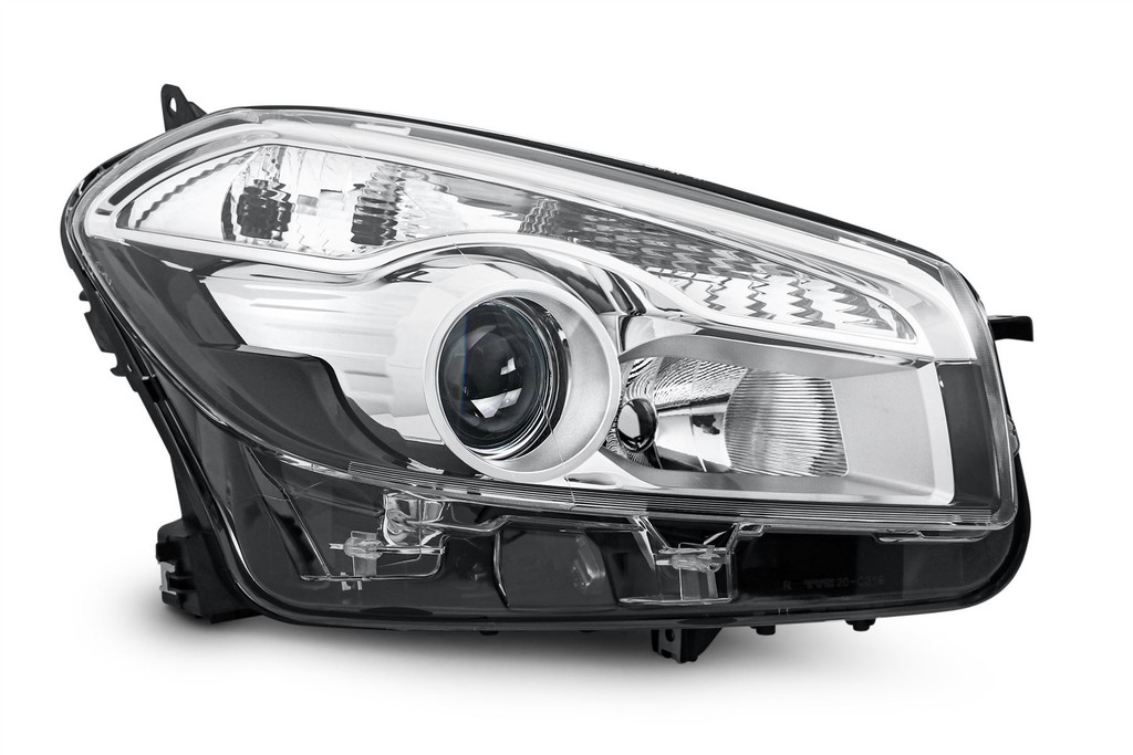 Headlight right xenon Nissan Qashqai 10-13 Hella