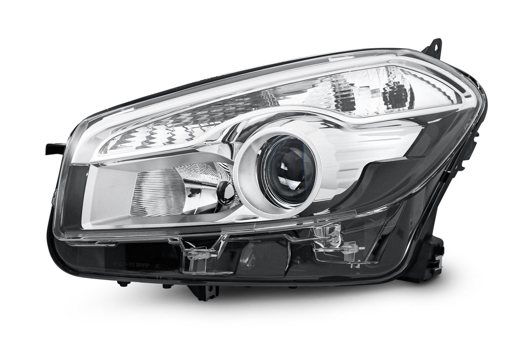 Headlight left xenon Nissan Qashqai 10-13 Hella