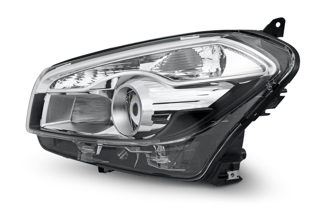 Headlight left xenon Nissan Qashqai 10-13 Hella
