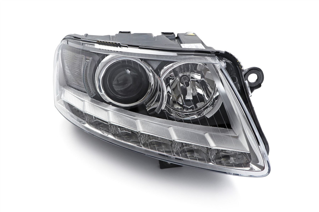 Headlight right bi-xenon LED DRL Audi A6 08-10
