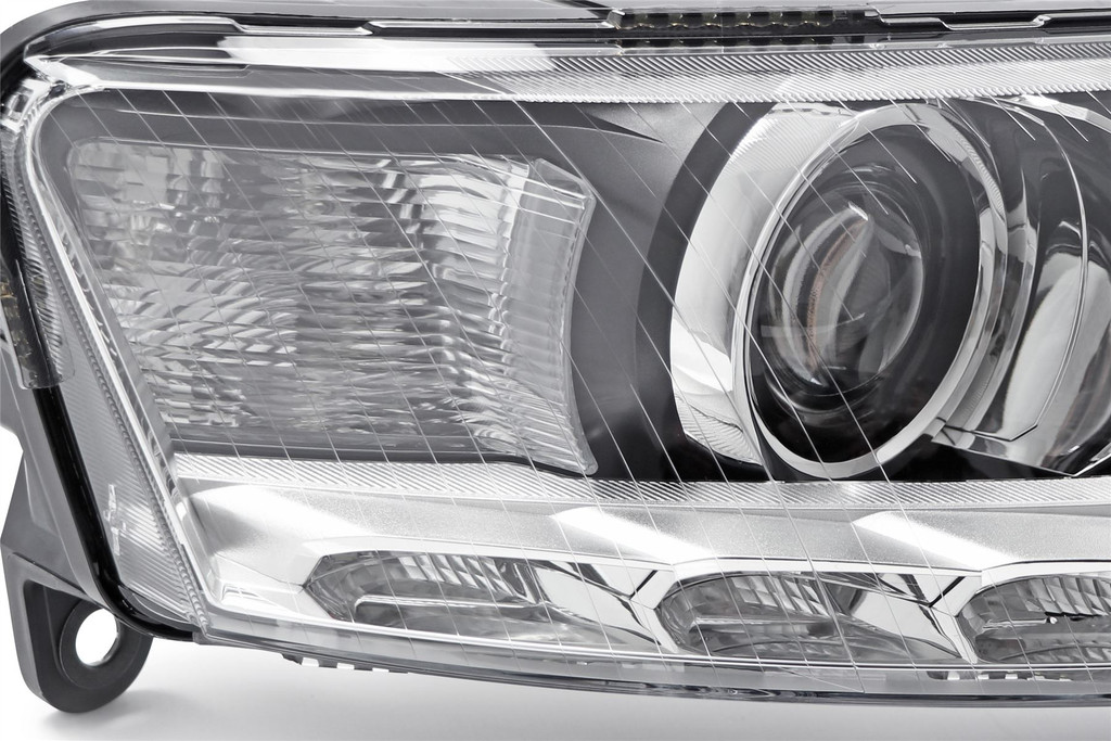 Headlight right bi-xenon LED DRL Audi A6 08-10