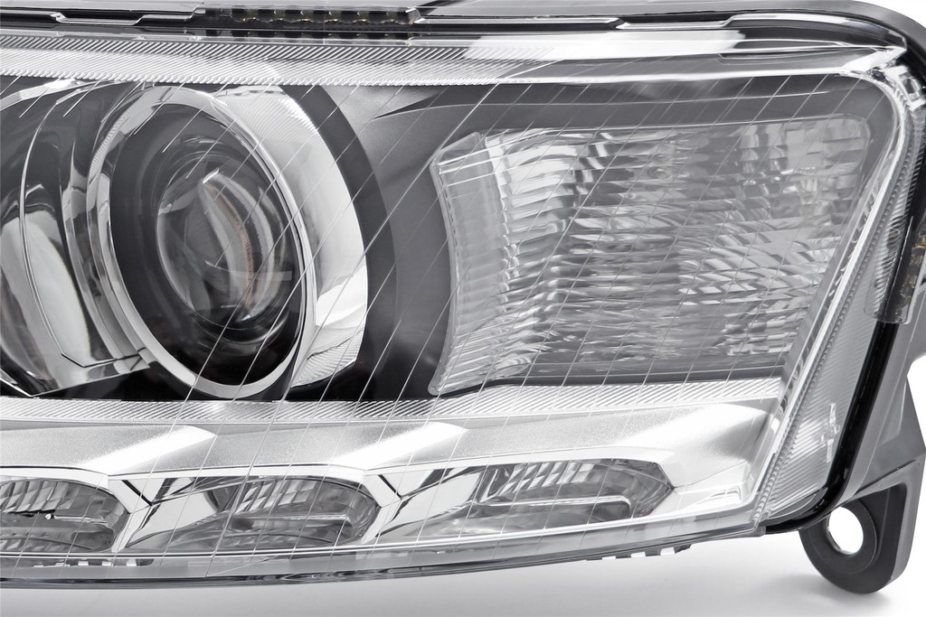 Headlight left bi-xenon LED DRL Audi A6 08-10
