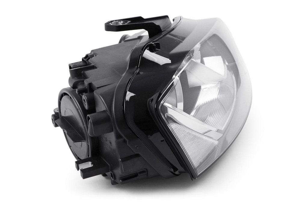 Headlight right black Hella Audi A3 08-12