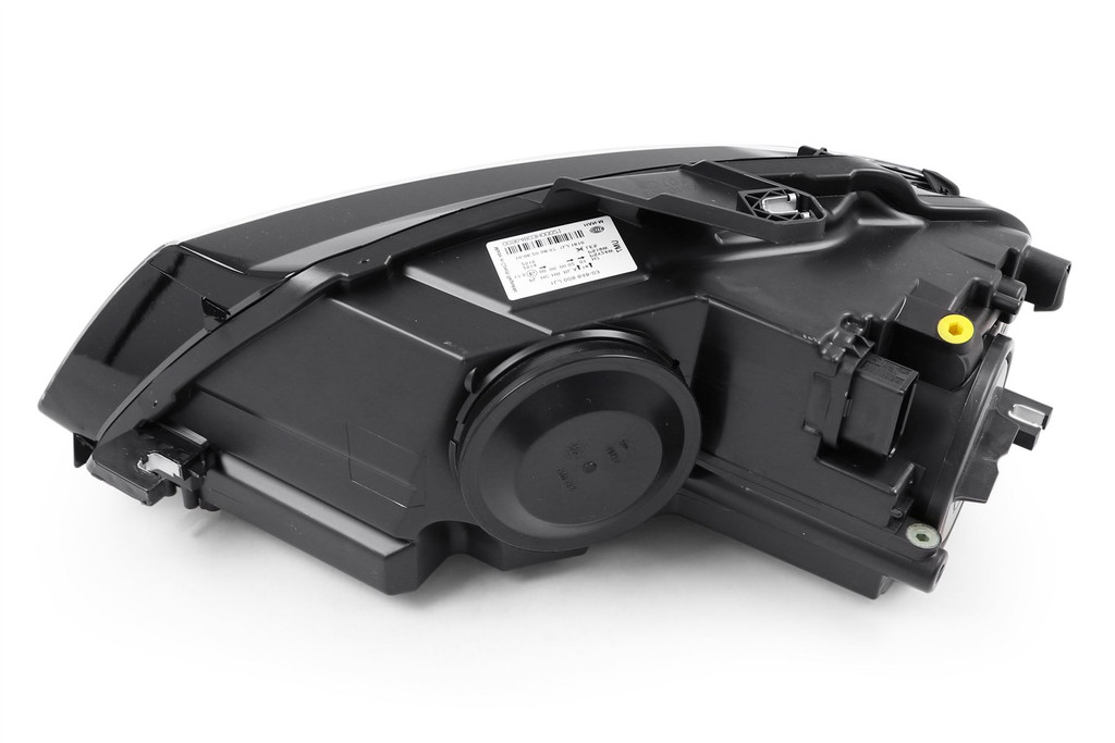 Headlight right black Hella Audi A3 08-12