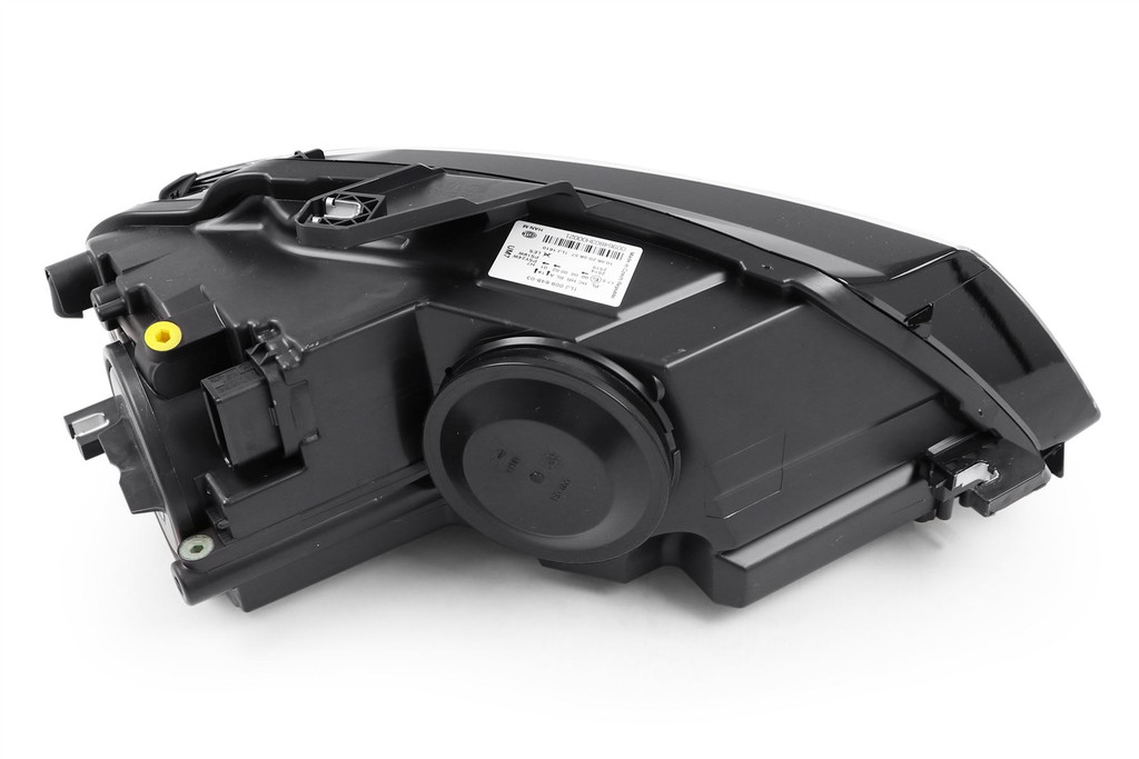 Headlight left black Hella Audi A3 08-12