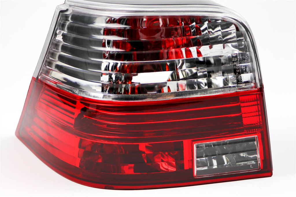 Rear lights set crystal red VW Golf MK4 98-04