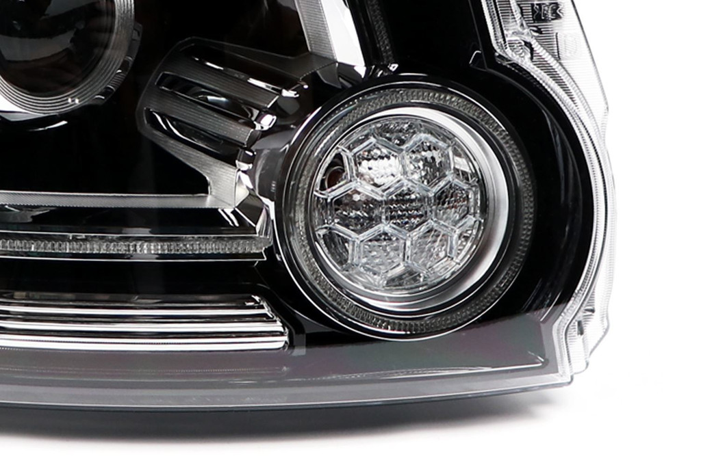 Headlight right xenon LED DRL Land Rover Discovery MK4 13-16
