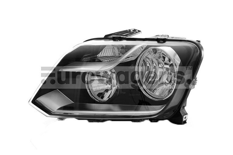 Headlight left black VW Amarok 13-