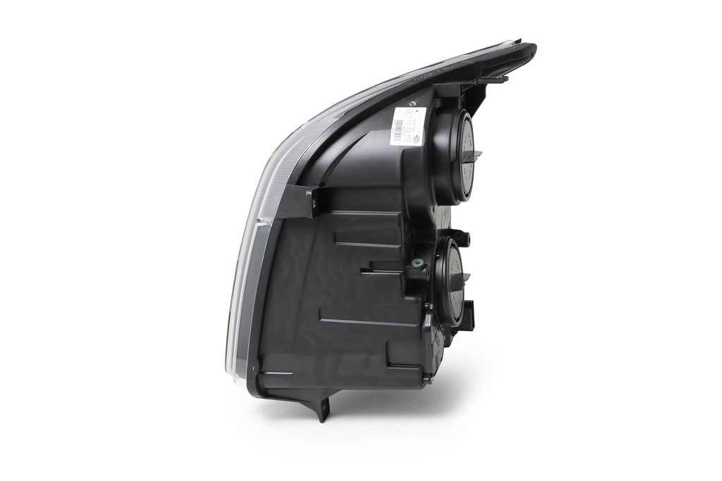 Headlight right black with DRL VW Crafter 13-16