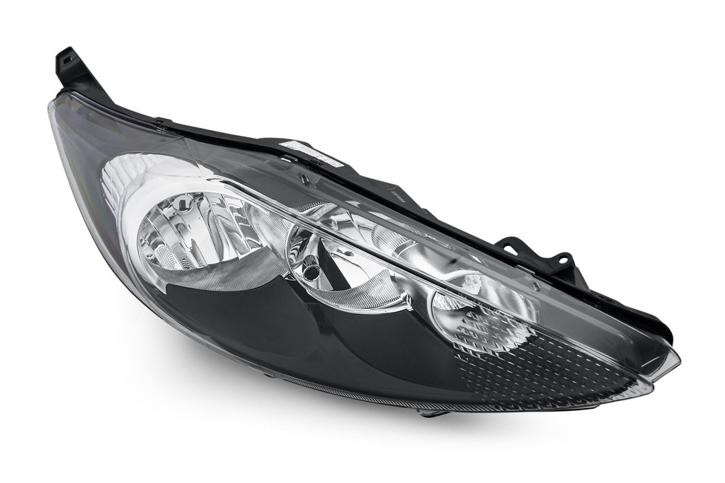 Headlight black right Ford Fiesta 08-16