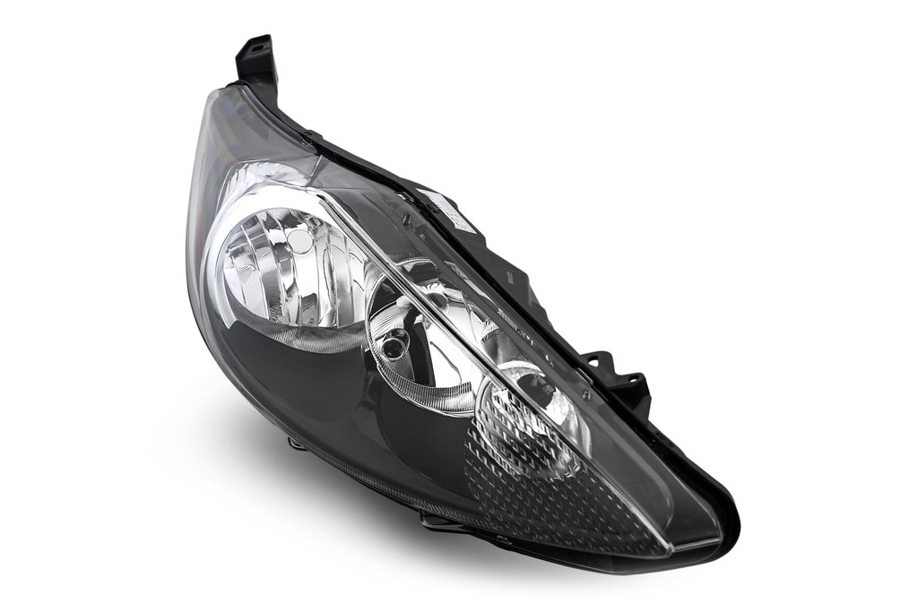 Headlight black right Ford Fiesta 08-16