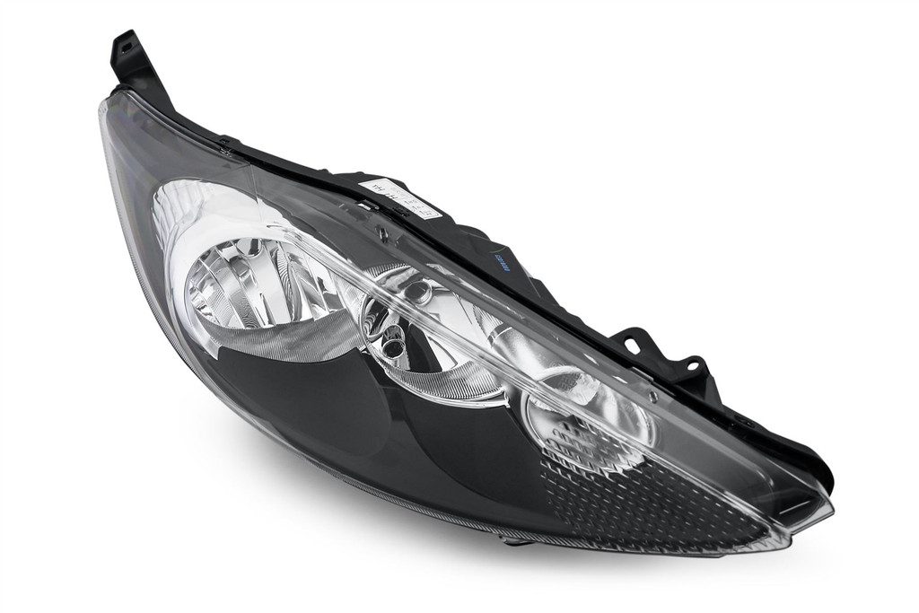 Headlight black right Ford Fiesta 08-16