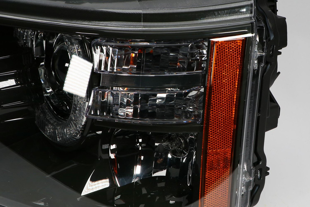 Headlight left bi-xenon adaptive LED DRL Range Rover Sport 09-13