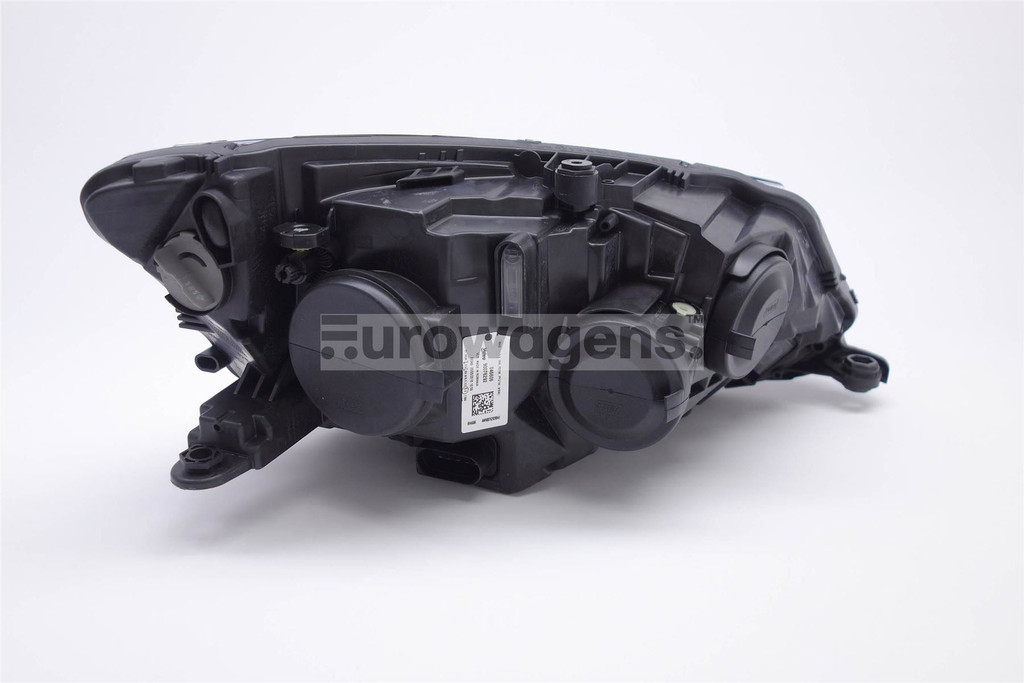 Headlight left black Skoda Fabia 15-17