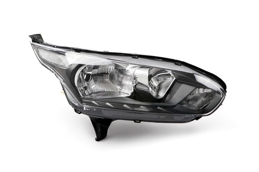 Headlight right black Ford Transit Connect 14- Valeo