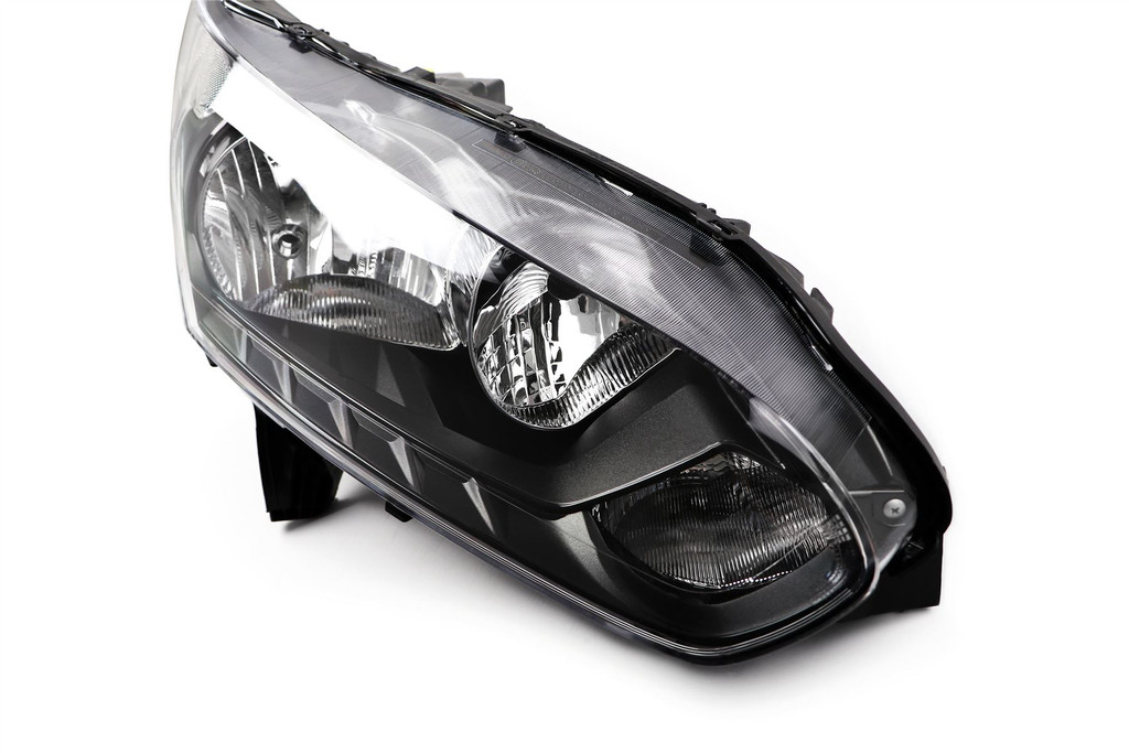 Headlight right black Ford Transit Connect 14- Valeo
