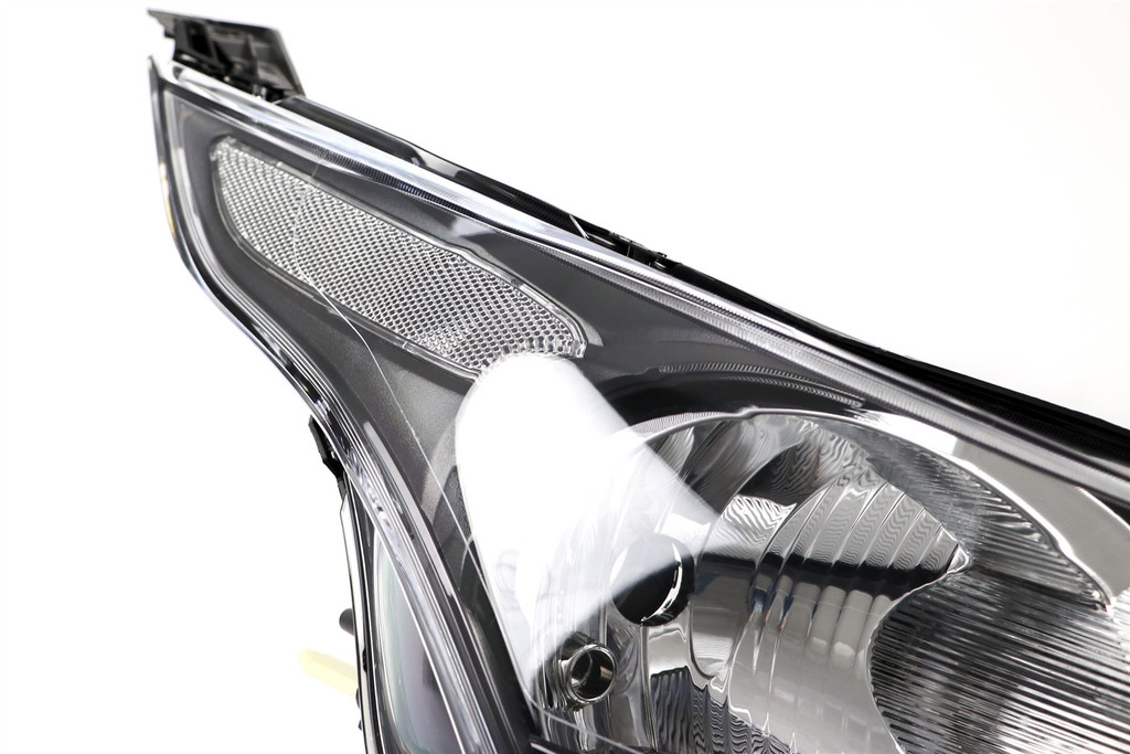 Headlight right black Ford Transit Connect 14- Valeo