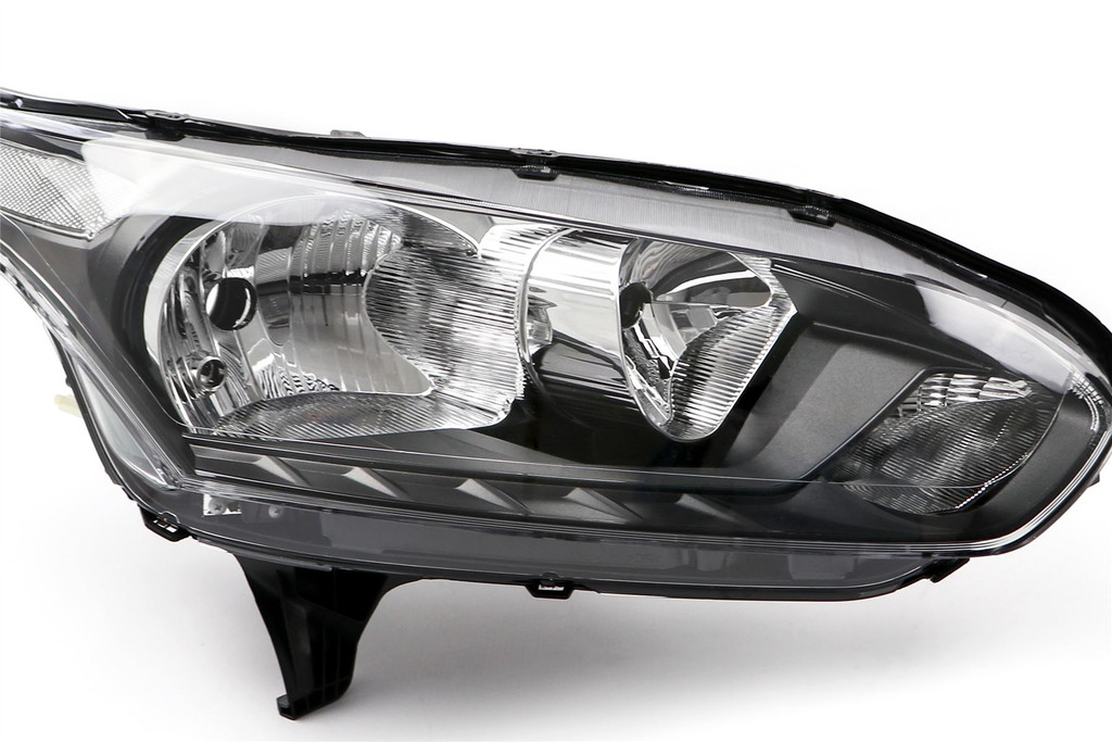 Headlight right black Ford Transit Connect 14- Valeo