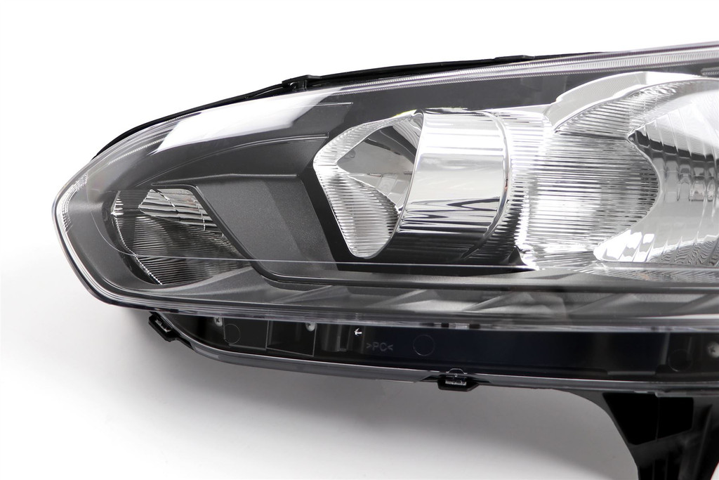 Headlight left black Ford Transit Connect 14- Valeo