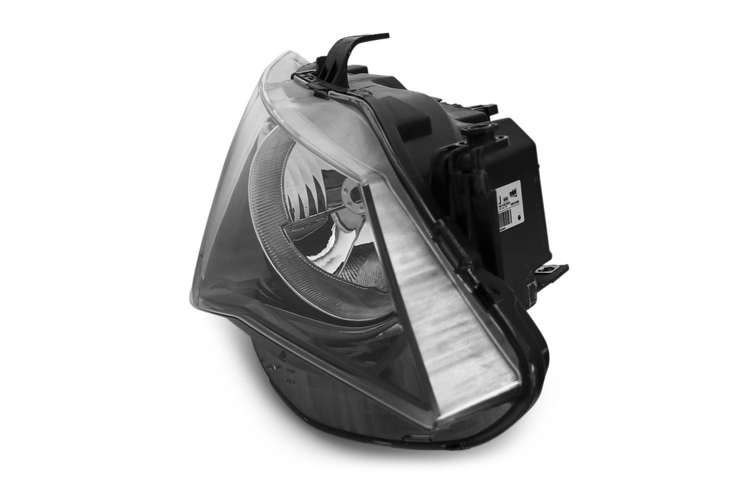 Headlight right black Seat Ibiza 12-16