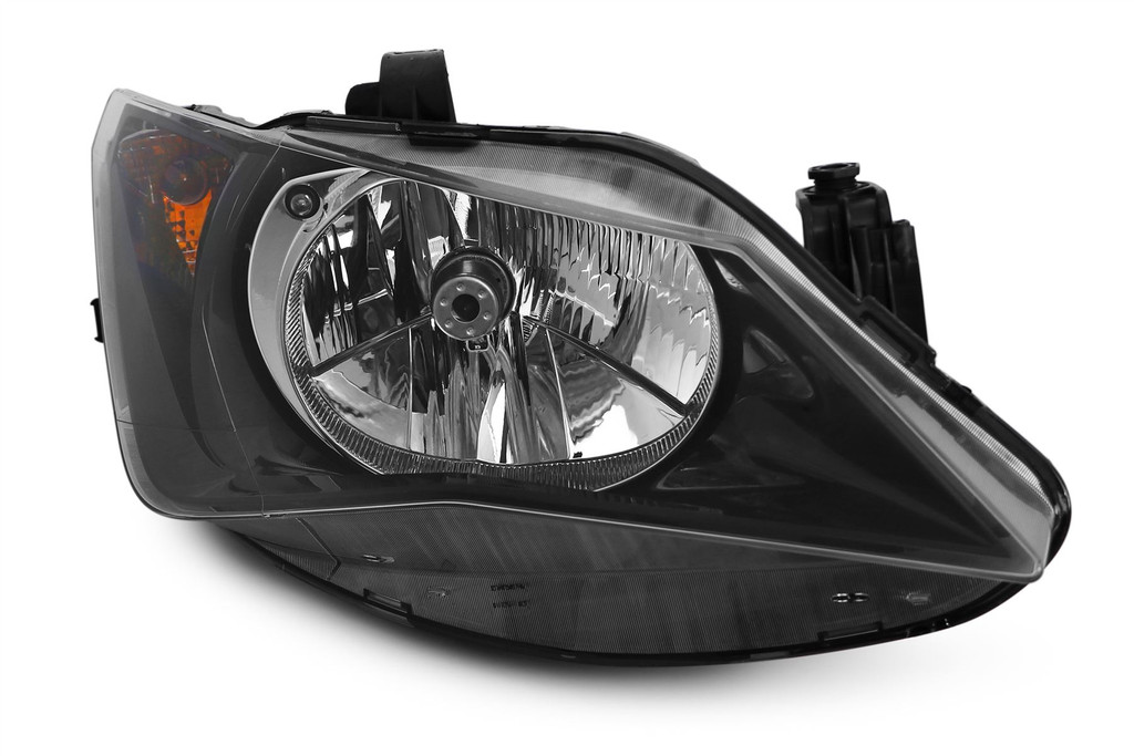 Headlight right black Seat Ibiza 12-16